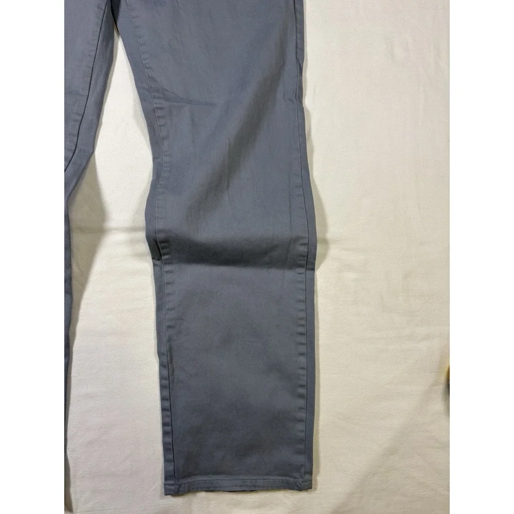 johnnie-O Sawyer Stretch Chino Pants Mens 34x32 Grey Cloudbreak JMPA1330